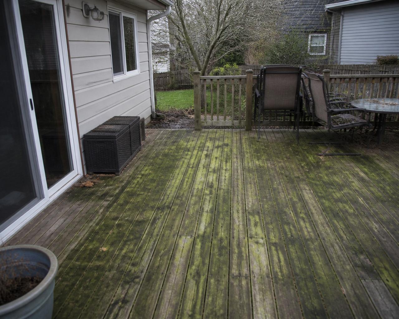 Before cleaning